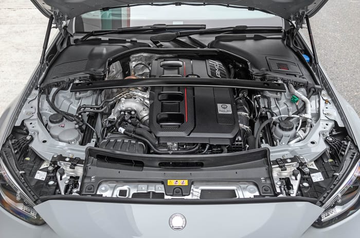 Mercedes AMG C 63 S E Performance 4Matic+ track drive: Plug and Play